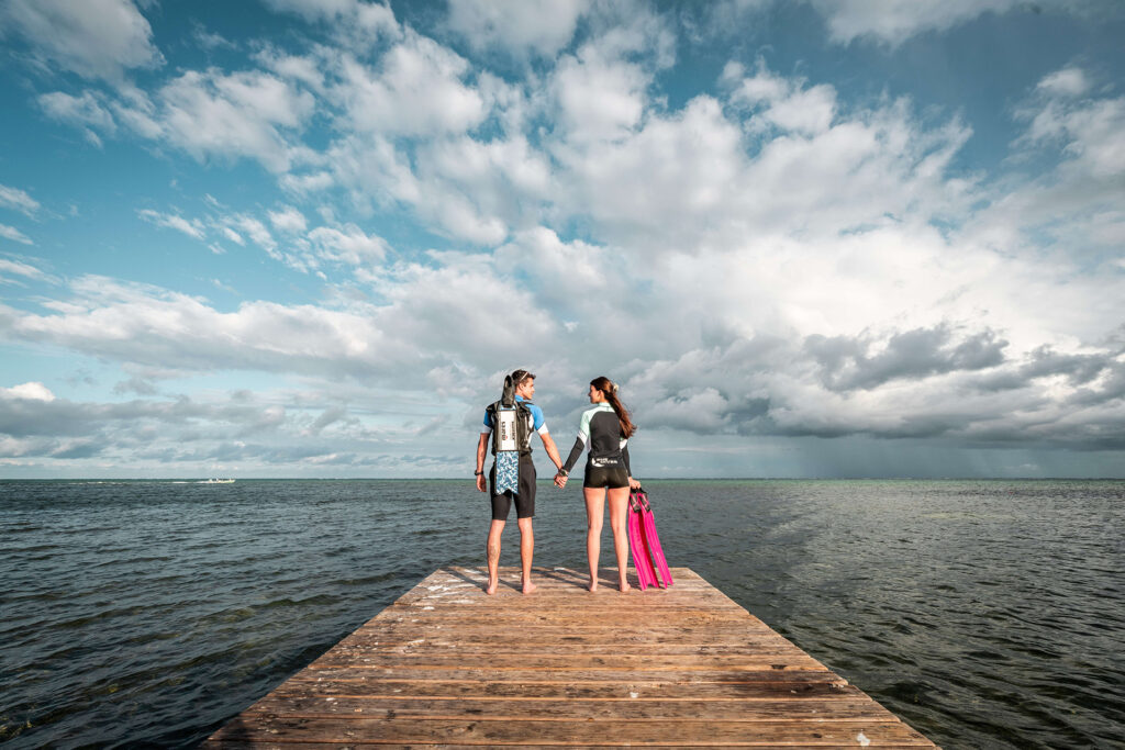 Diving for certified divers